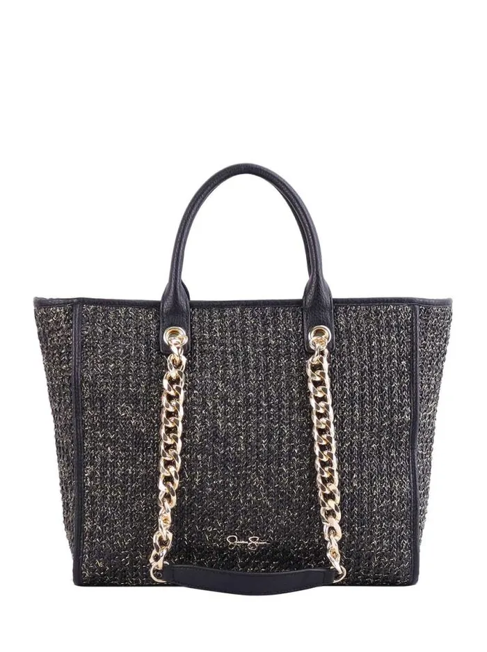 Tote Bags Jessica Simpson Dani Tote In Black Glitter