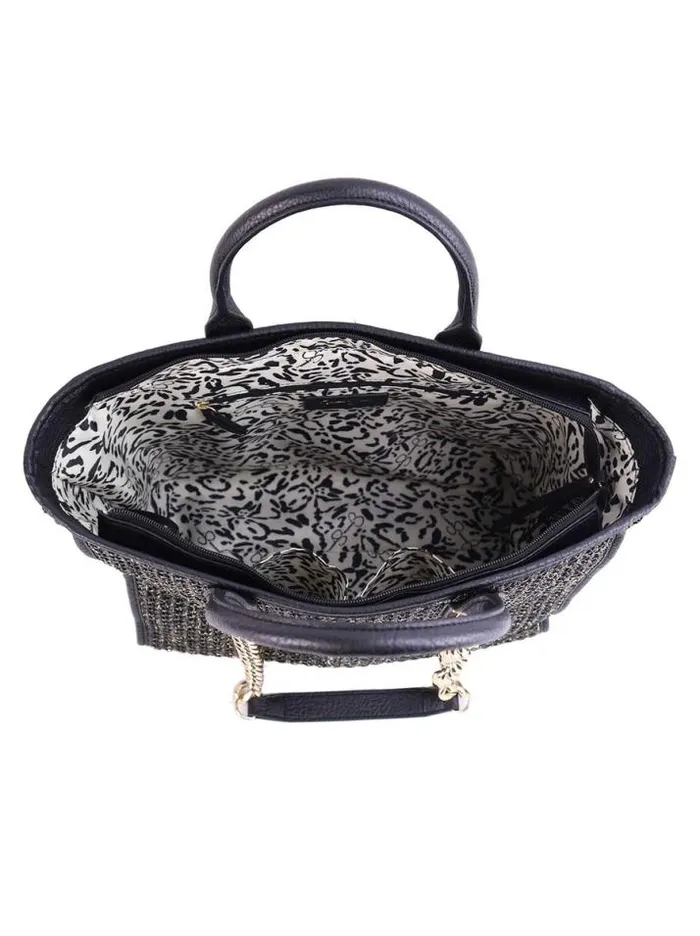 Tote Bags Jessica Simpson Dani Tote In Black Glitter
