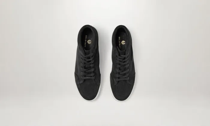 Trainers Men Belstaff Rally High Top Trainers Off Black Trainers Men Belstaff Rally High Top Trainers Off Black