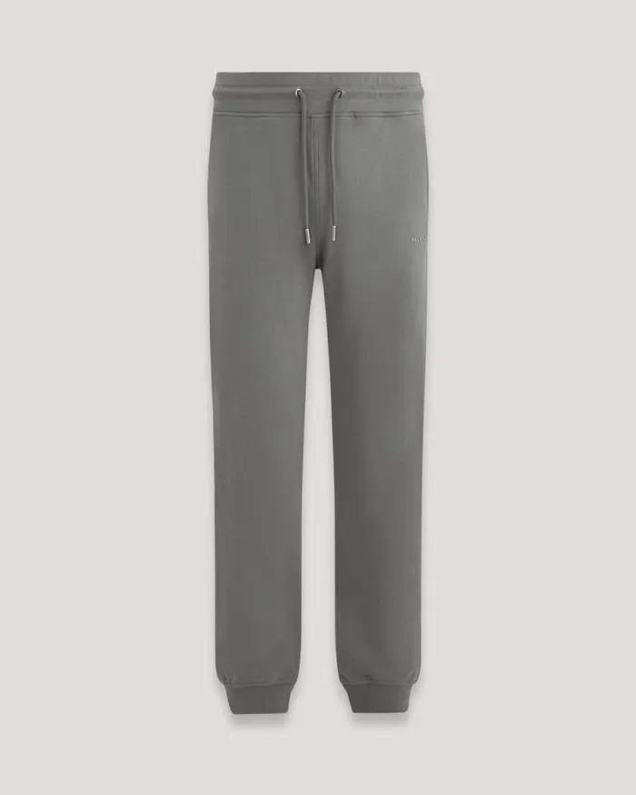 Trousers Men Belstaff Alloy Sweatpant Gunmetal
