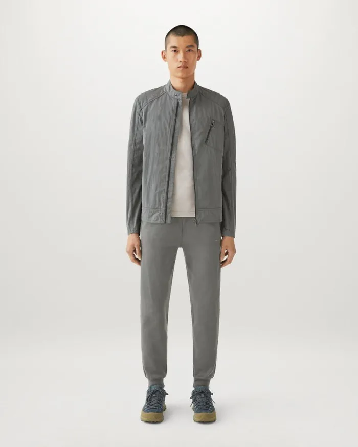 Trousers Men Belstaff Alloy Sweatpant Gunmetal Trousers Men Belstaff Alloy Sweatpant Gunmetal