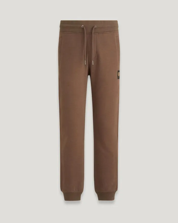 Trousers Men Belstaff Belstaff Sweatpants Clay Brown