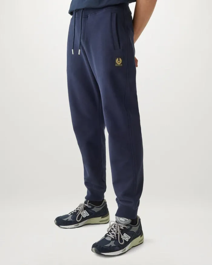 Trousers Men Belstaff Belstaff Sweatpants Dark Ink Trousers Men Belstaff Belstaff Sweatpants Dark Ink