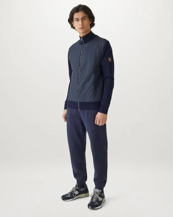Trousers Men Belstaff Belstaff Sweatpants Dark Ink Trousers Men Belstaff Belstaff Sweatpants Dark Ink