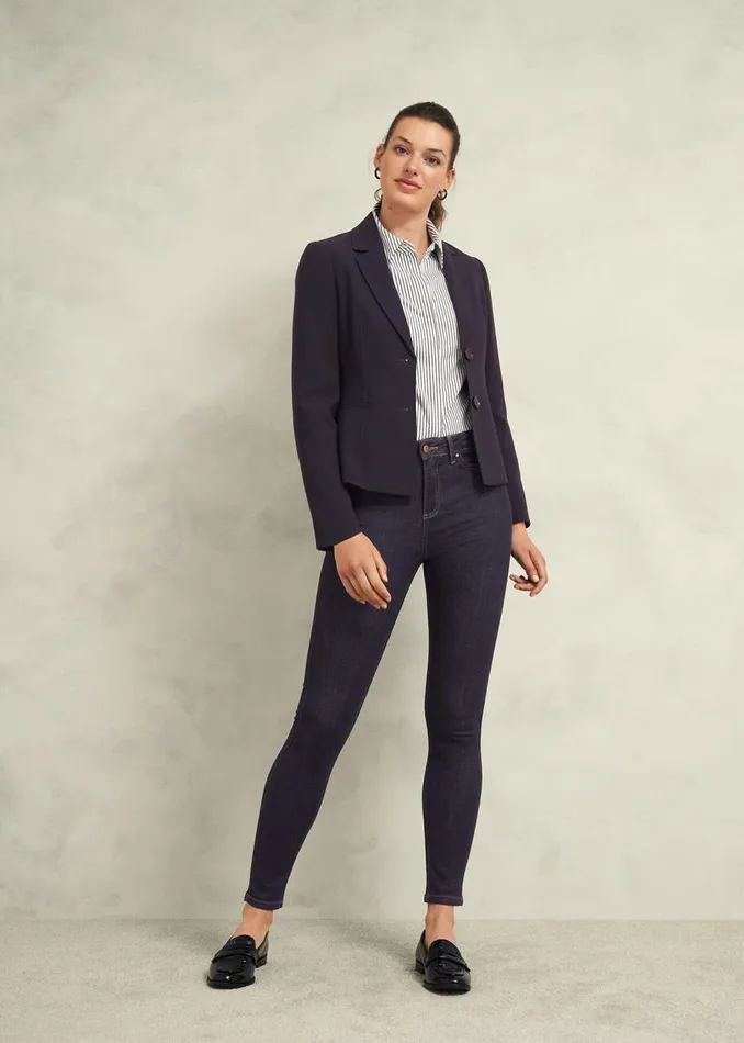 Trousers Women HOBBS Gia Sculpting Jeans Indigo