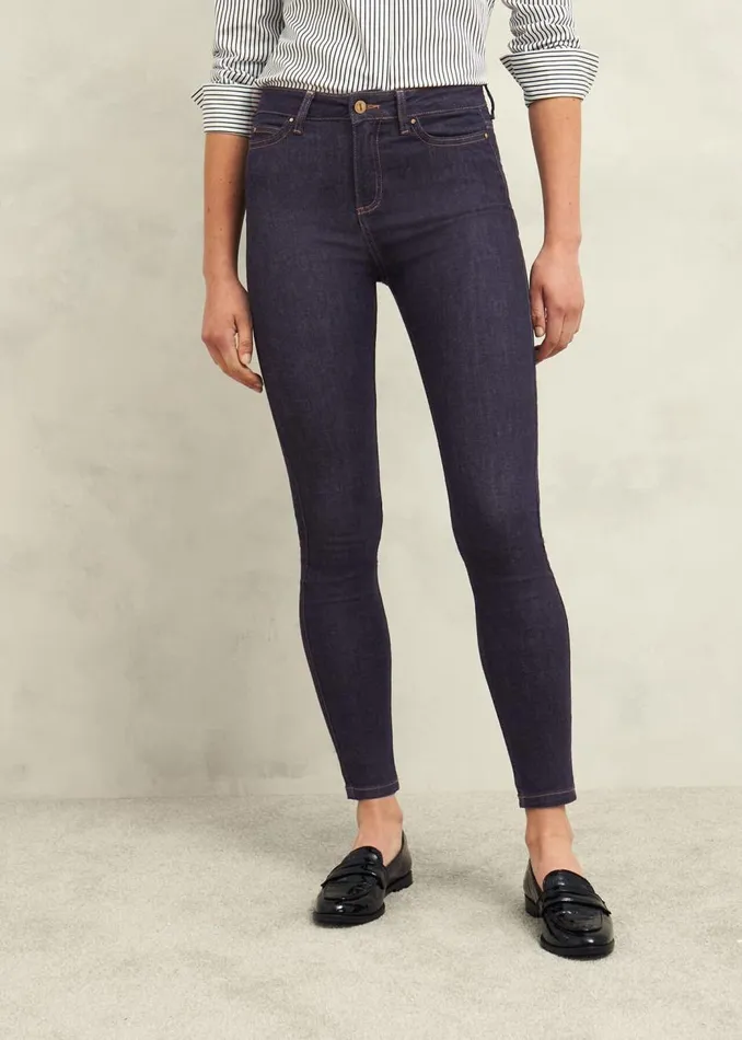 Trousers Women HOBBS Gia Sculpting Jeans Indigo