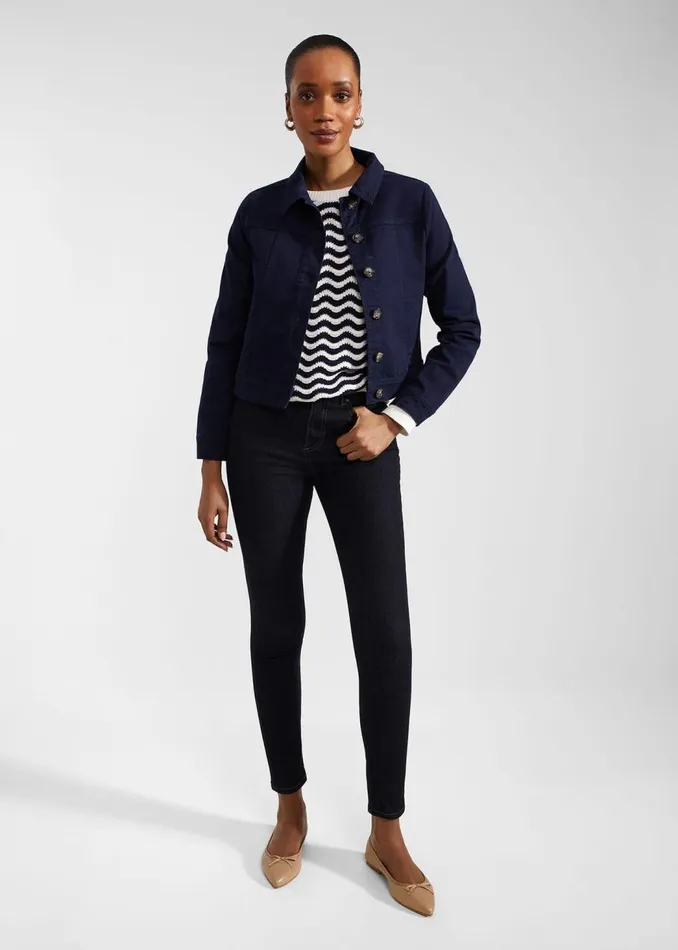 Trousers Women HOBBS Gia Sculpting Jeans Indigo