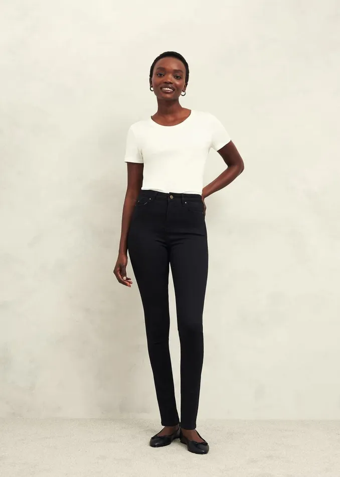 Trousers Women HOBBS Gia Sculpting Jeans With Stretch Black