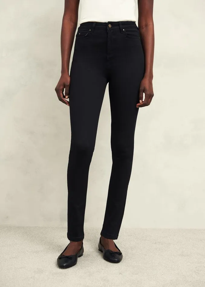 Trousers Women HOBBS Gia Sculpting Jeans With Stretch Black