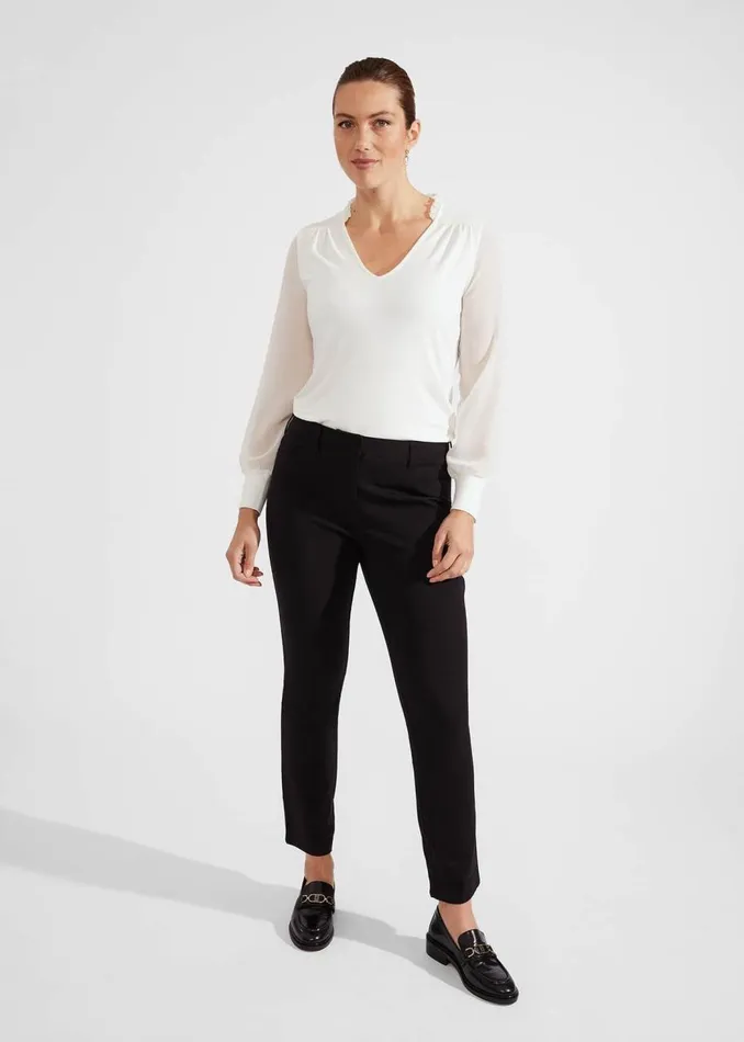 Trousers Women HOBBS Petite Amanda Skinny Jeans Black