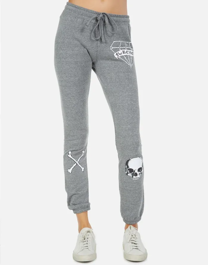 Uri Bone Diamond Heather Grey Women039s Lauren Moshi Long Sweatpants