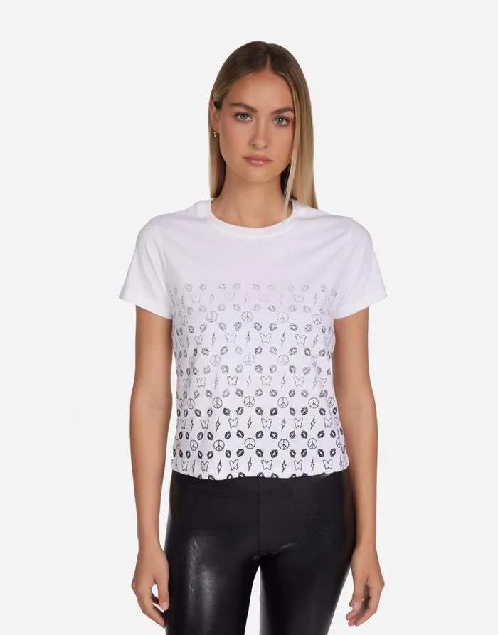 Ursula Designer Elements White Women039s Lauren Moshi Short Sleeve
