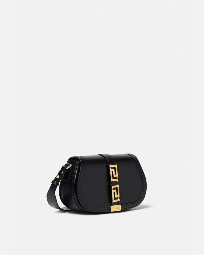 Versace Greca Goddess Women Greca Goddess Shoulder Bag Blackgold