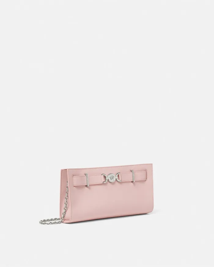 Versace Mini Bags and Clutches Women Medusa 03995 Clutch Light Pink