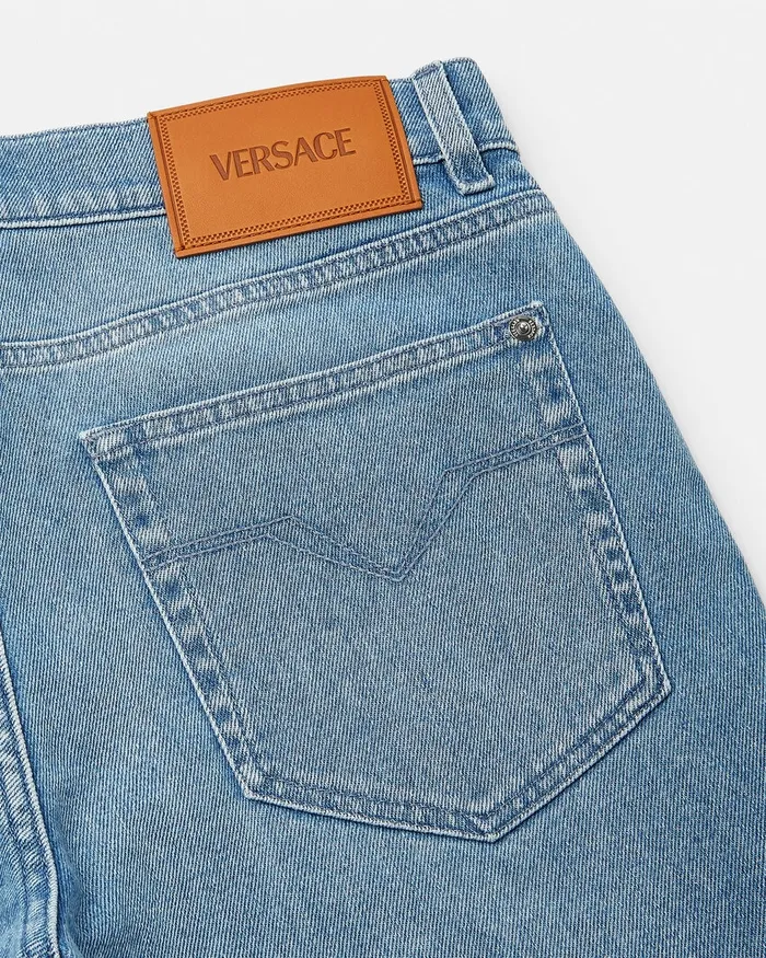 Versace Pants and Shorts Men SlimFit Jeans Blue