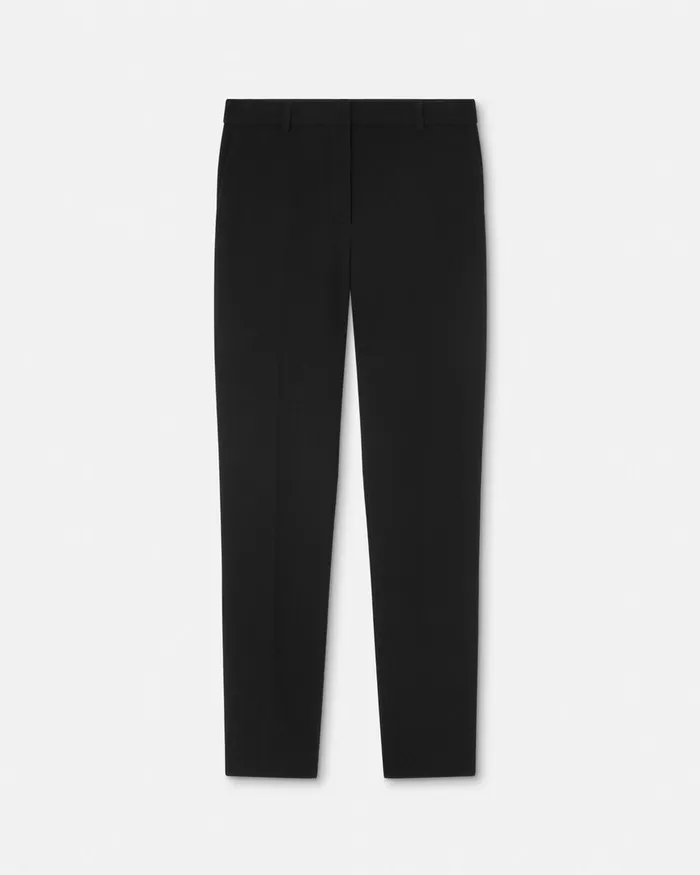 Versace Pants and Shorts Women WoolBlend SlimFit Pants Black