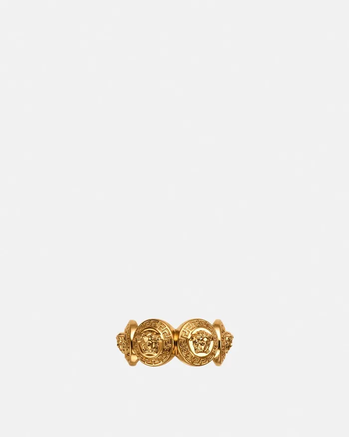 Versace Rings WomenMen Tribute Medusa Ring Gold