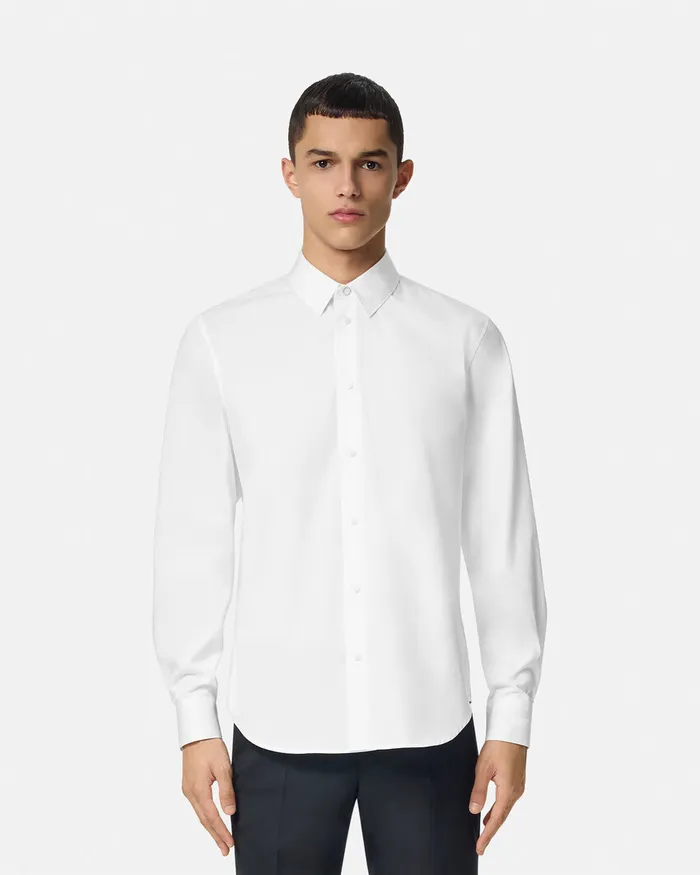 Versace Shirts Men Tailored Shirt White