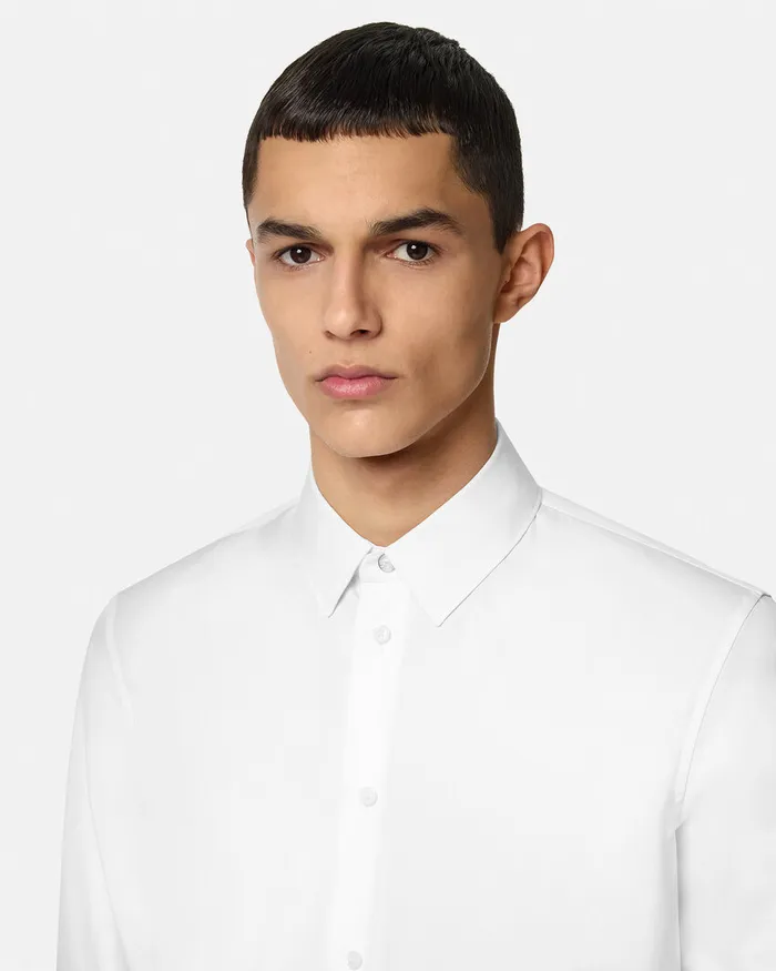 Versace Shirts Men Tailored Shirt White