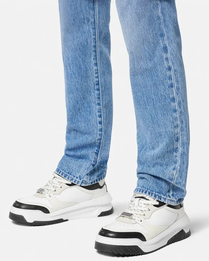 Versace Sneakers Men Odissea Sneakers Whiteblack