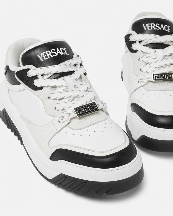 Versace Sneakers Men Odissea Sneakers Whiteblack