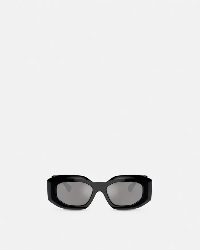 Versace Sunglasses MenWomen Maxi Medusa Biggie Sunglasses Black