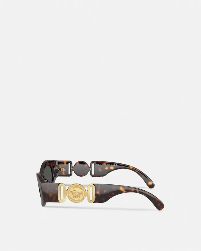 Versace Sunglasses Women Medusa Biggie CatEye Sunglasses Havana