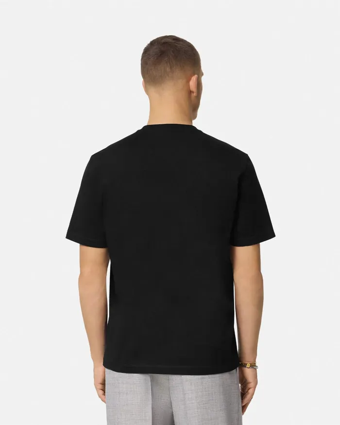 Versace TShirts and Polos Men Barocco Sea Graphic TShirt Blackprint