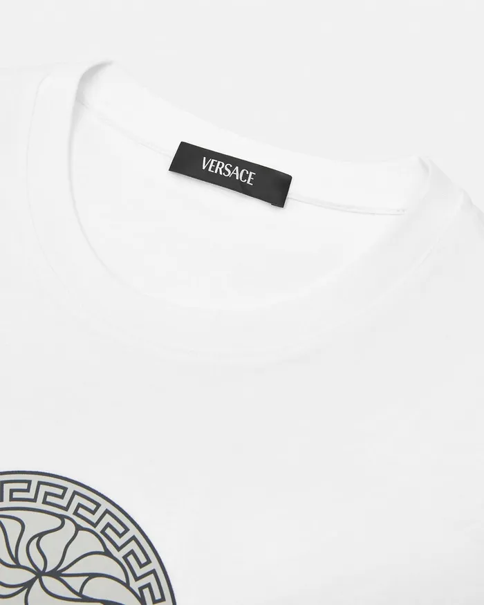 Versace TShirts and Polos Men Medusa Logo TShirt White