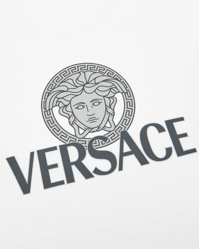 Versace TShirts and Polos Men Medusa Logo TShirt White