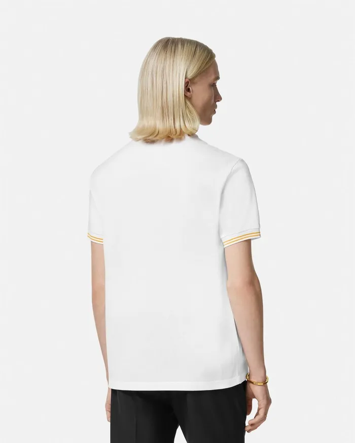 Versace TShirts and Polos Men Medusa Polo Shirt White