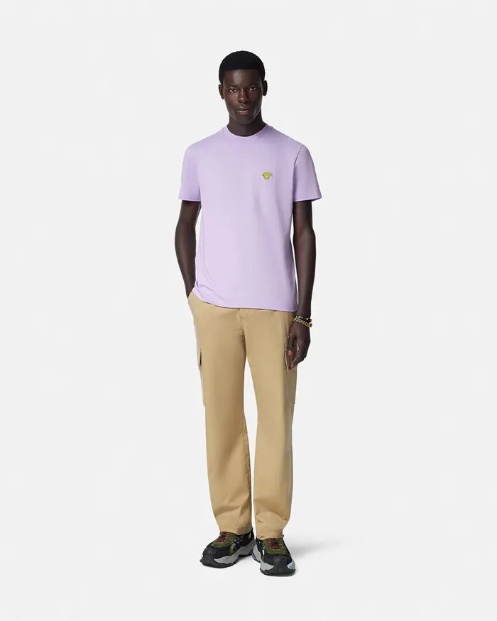 Versace TShirts and Polos Men Medusa TShirt Purple