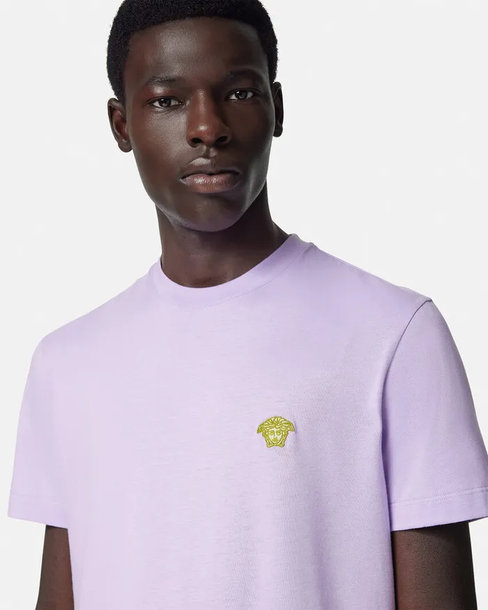 Versace TShirts and Polos Men Medusa TShirt Purple