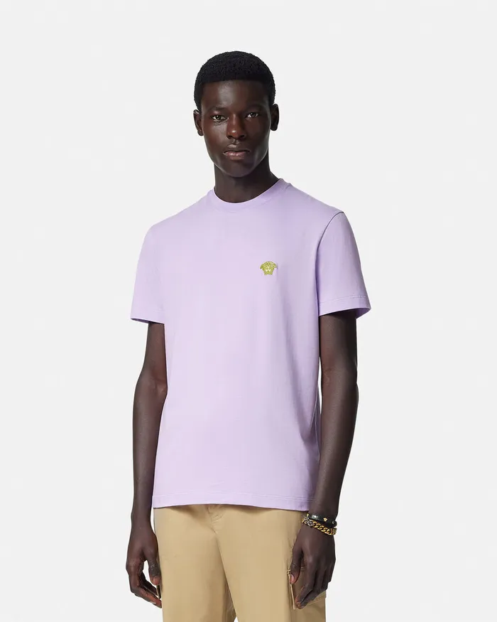 Versace TShirts and Polos Men Medusa TShirt Purple