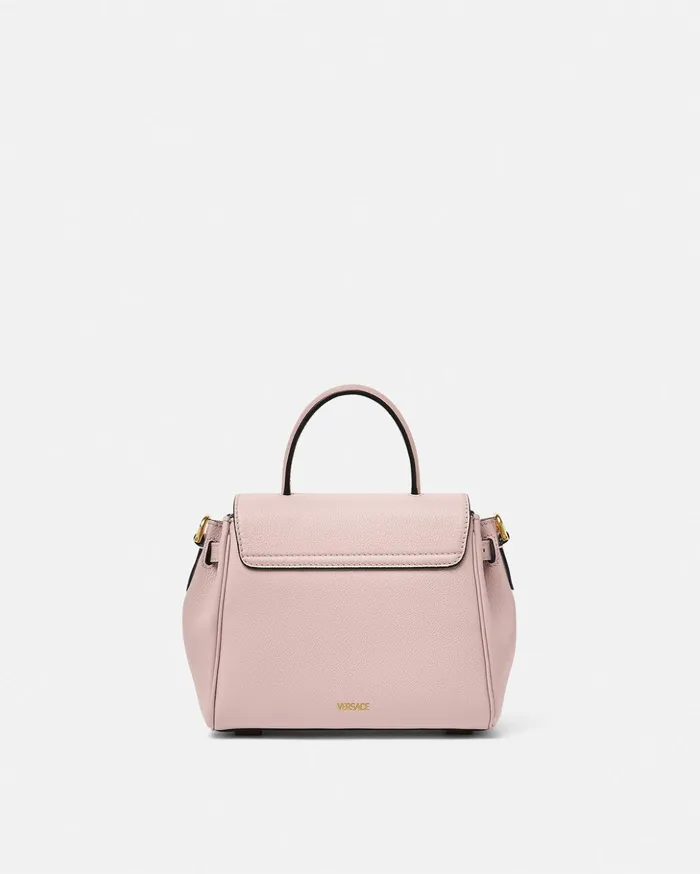 Versace Top Handle Women La Medusa Small Handbag Light Pink