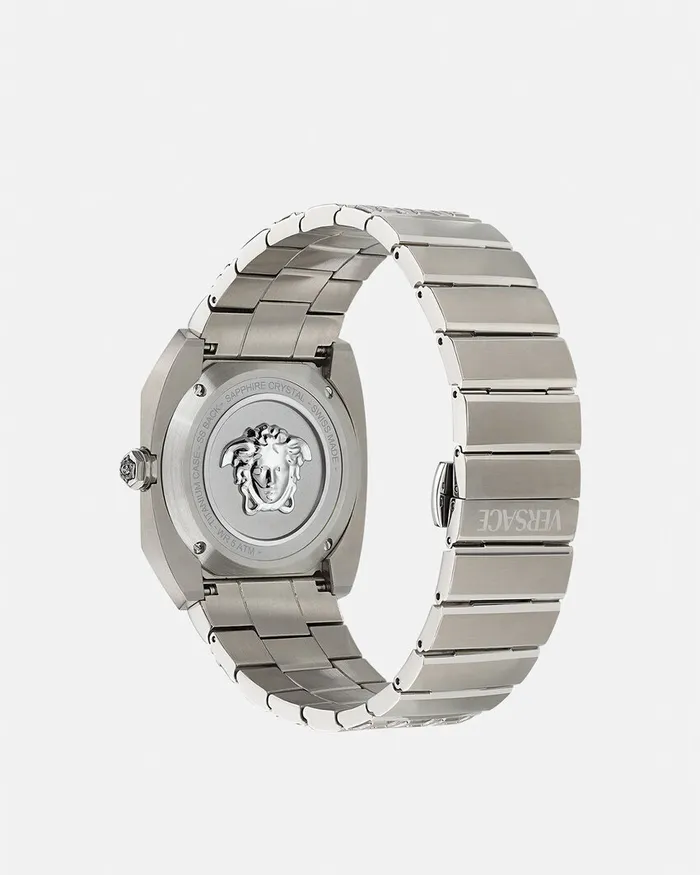 Versace Watches Men Antares Watch Silver