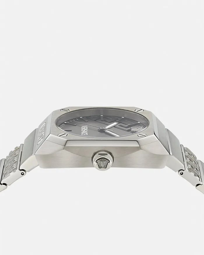 Versace Watches Men Antares Watch Silver