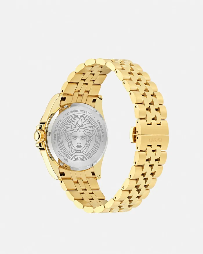 Versace Watches Men Anteo Watch Gold