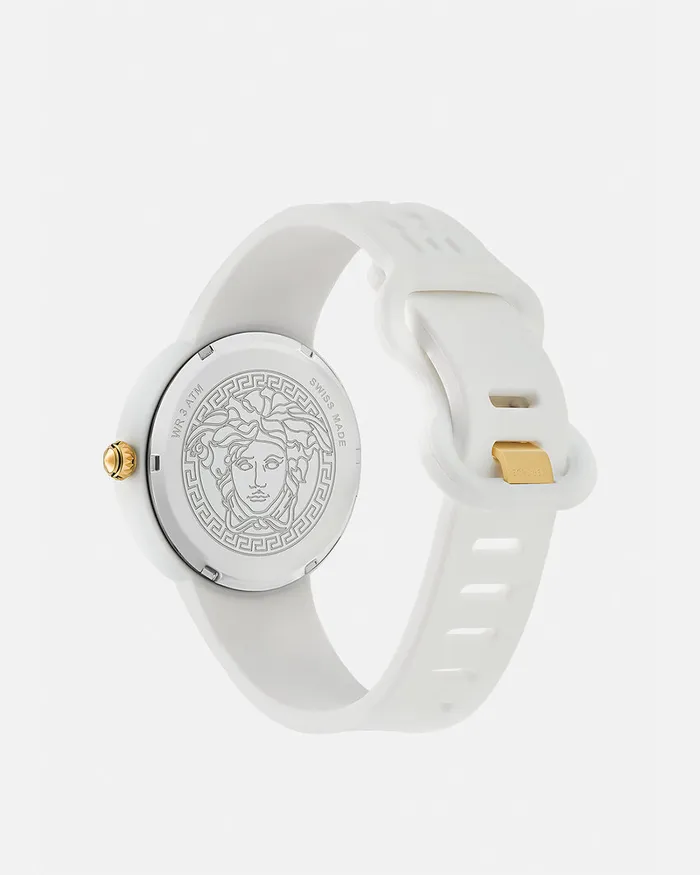 Versace Watches WomenMen Medusa Pop Watch White