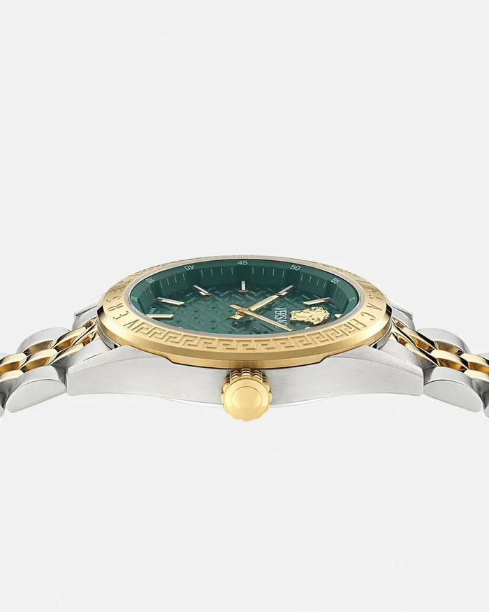Versace Watches Women VCode Lady Watch Goldsilver