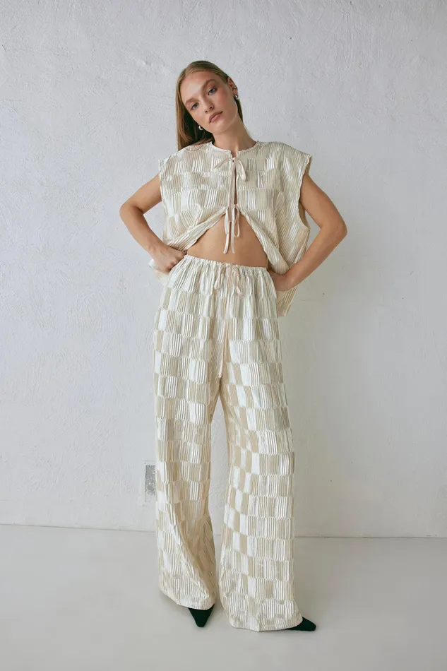 VRG GRL Enni Pants Cream Women Pants