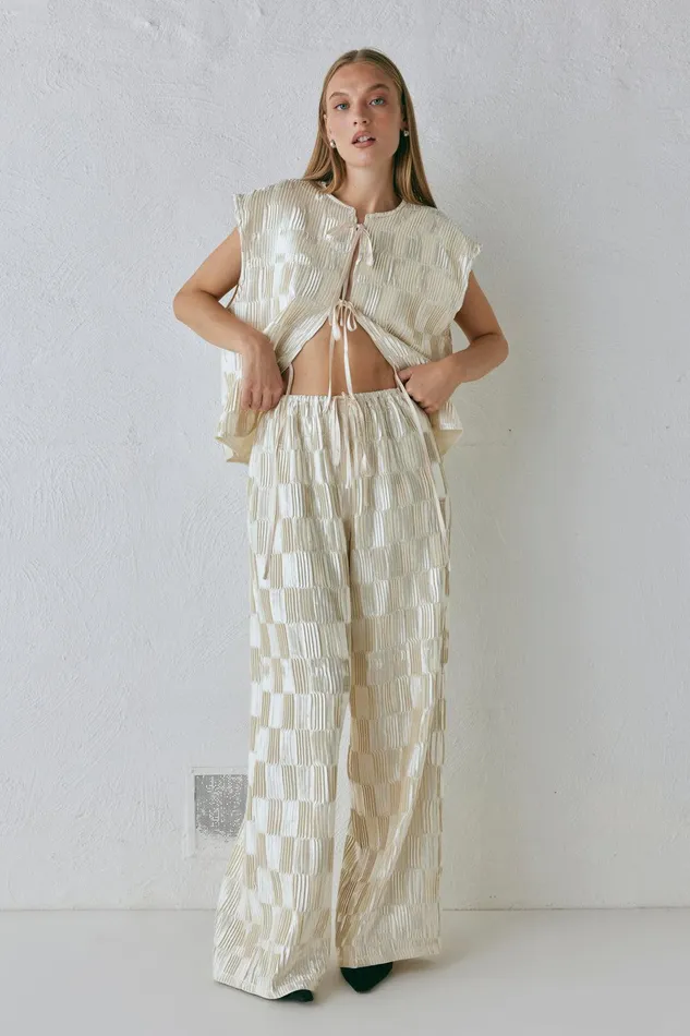 VRG GRL Enni Pants Cream Women Pants