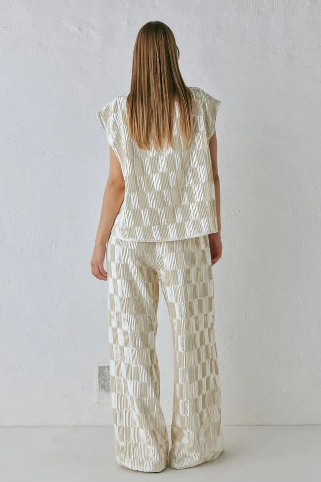 VRG GRL Enni Pants Cream Women Pants