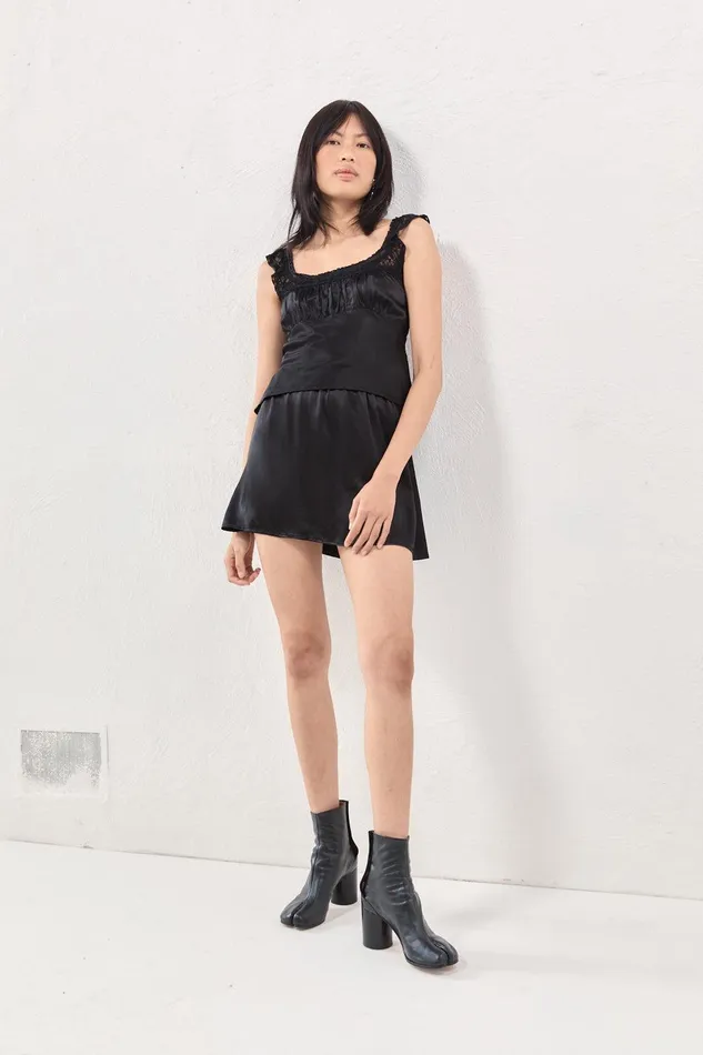 VRG GRL Isabella Top Black Women Sleeveless