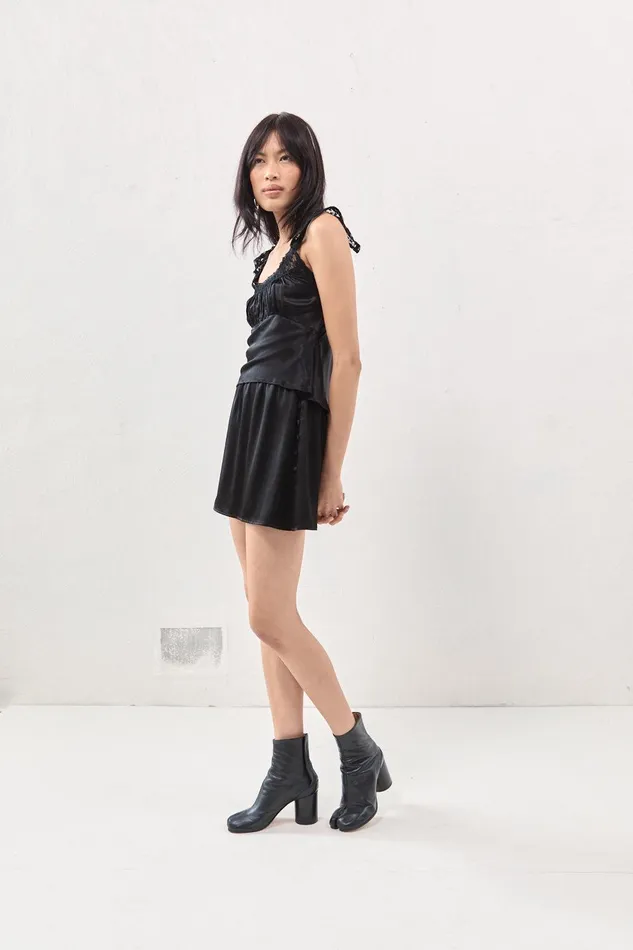 VRG GRL Isabella Top Black Women Sleeveless