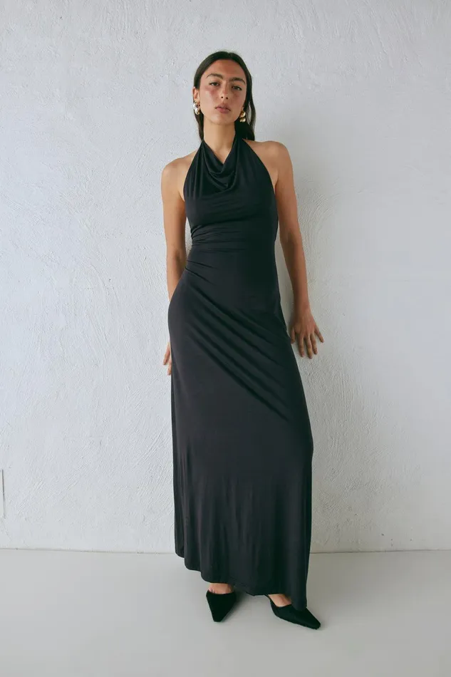 VRG GRL Noa Maxi Dress Black Women MidiMaxi Dresses VRG GRL Noa Maxi Dress Black Women MidiMaxi Dresses