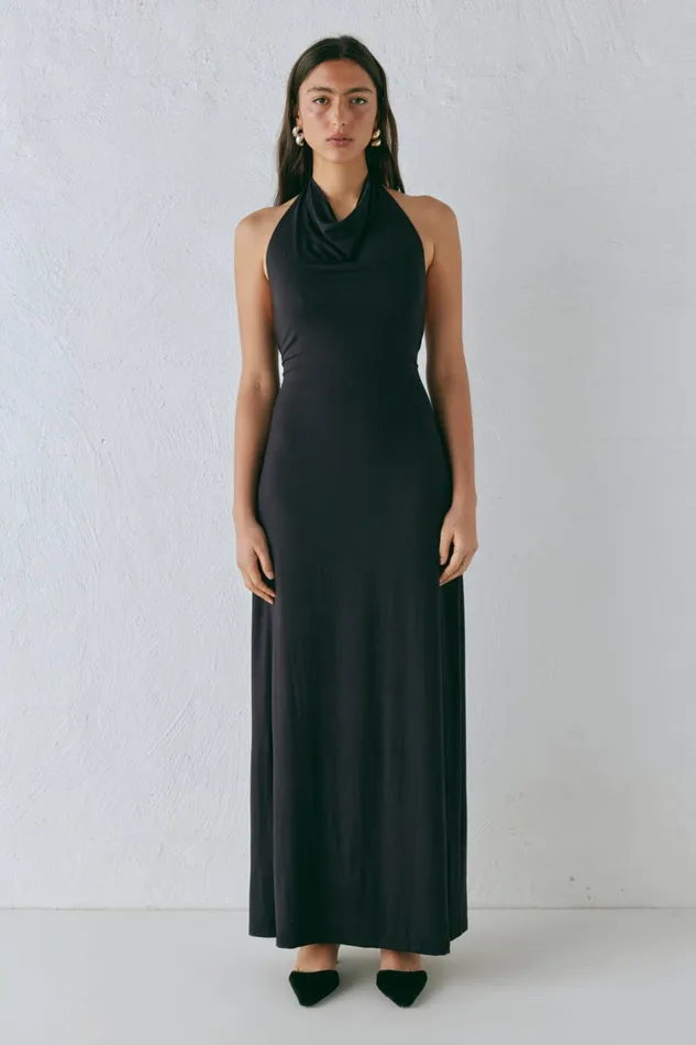 VRG GRL Noa Maxi Dress Black Women MidiMaxi Dresses VRG GRL Noa Maxi Dress Black Women MidiMaxi Dresses