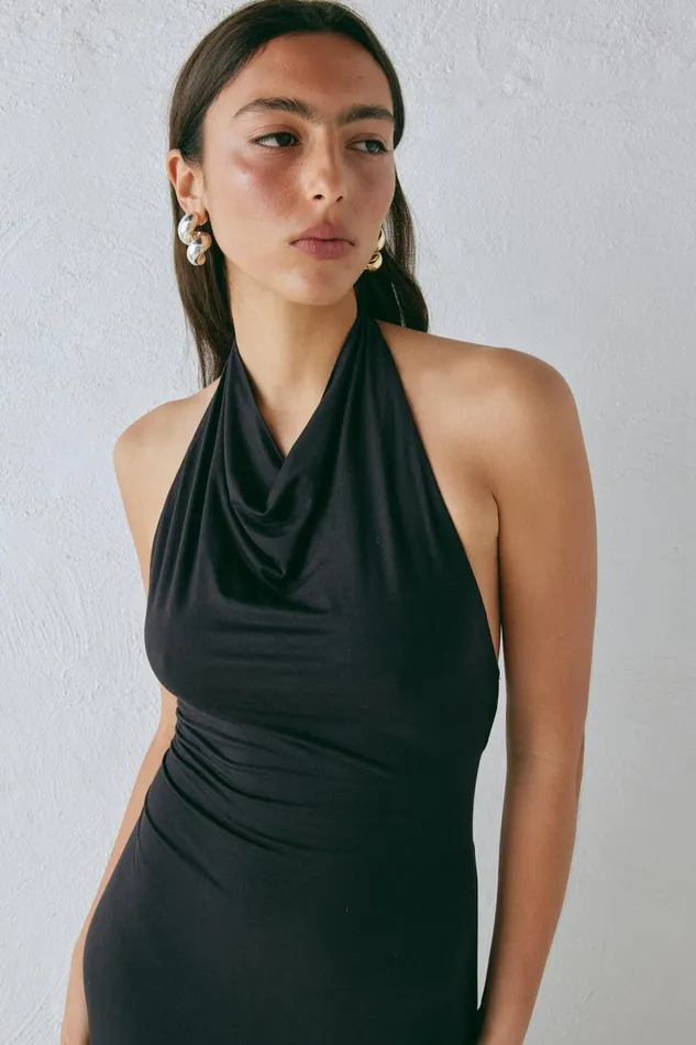 VRG GRL Noa Maxi Dress Black Women MidiMaxi Dresses VRG GRL Noa Maxi Dress Black Women MidiMaxi Dresses
