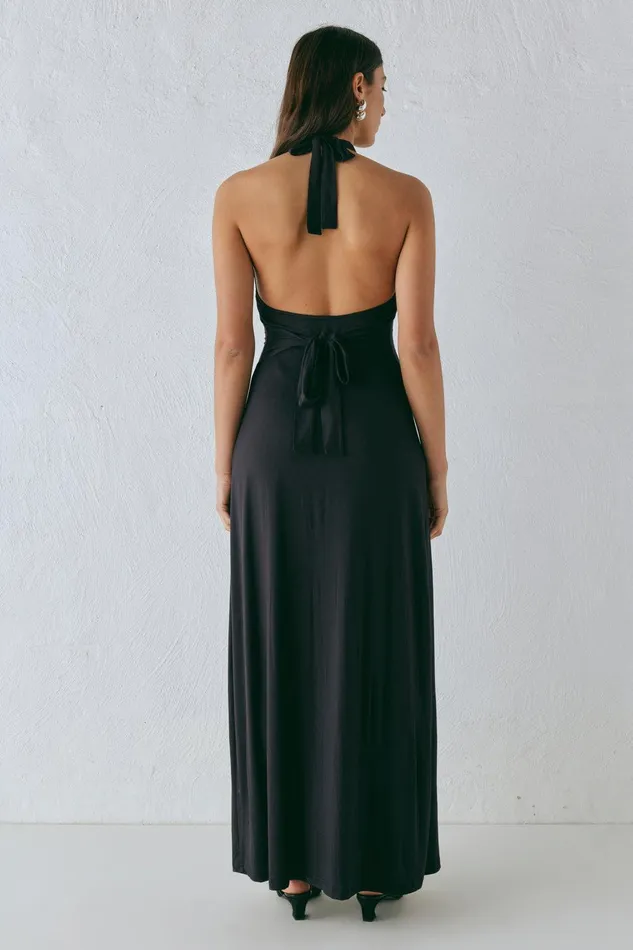 VRG GRL Noa Maxi Dress Black Women MidiMaxi Dresses VRG GRL Noa Maxi Dress Black Women MidiMaxi Dresses