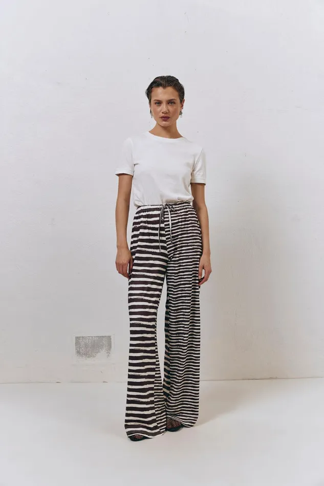 VRG GRL Rieti Pants Brown Women Pants